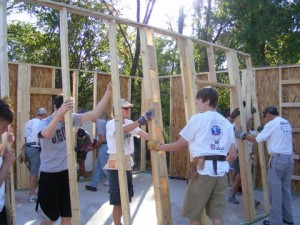 Habitat For Humanity Build - Day 1 - Brotherhood of St. Andrew - Dallas