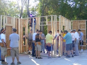 Habitat For Humanity Build - Day 1 - Brotherhood of St. Andrew - Dallas