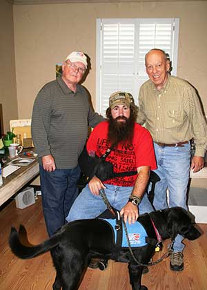 Patriot Paws - Andy - Brotherhood of St. Andrew Dallas Assembly