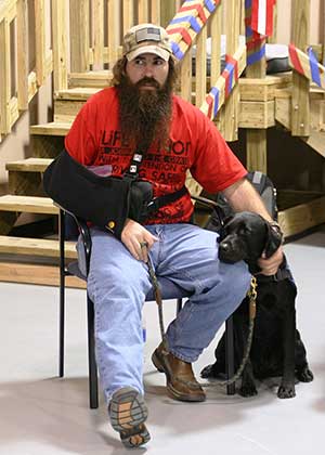 Patriot Paws - Andy - Brotherhood of St. Andrew Dallas Assembly