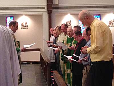 Holy Nativity Plano - Brotherhood of St. Andrew Rededication Ceremony