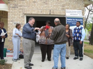 Brotherhood of St. Andrew - Dallas TX Assembly - 2011 Habitat For Humanity