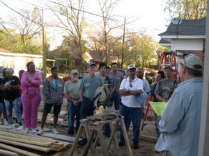 Habitat Work Day 4 - Brotherhood of St. Andrew - Dallas TX