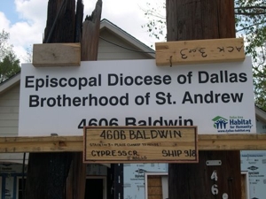 Habitat For Humanity Build - Day 5 - Brotherhood of St. Andrew - Dallas TX