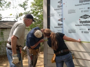 Habitat For Humanity Build - Day 5 - Brotherhood of St. Andrew - Dallas TX